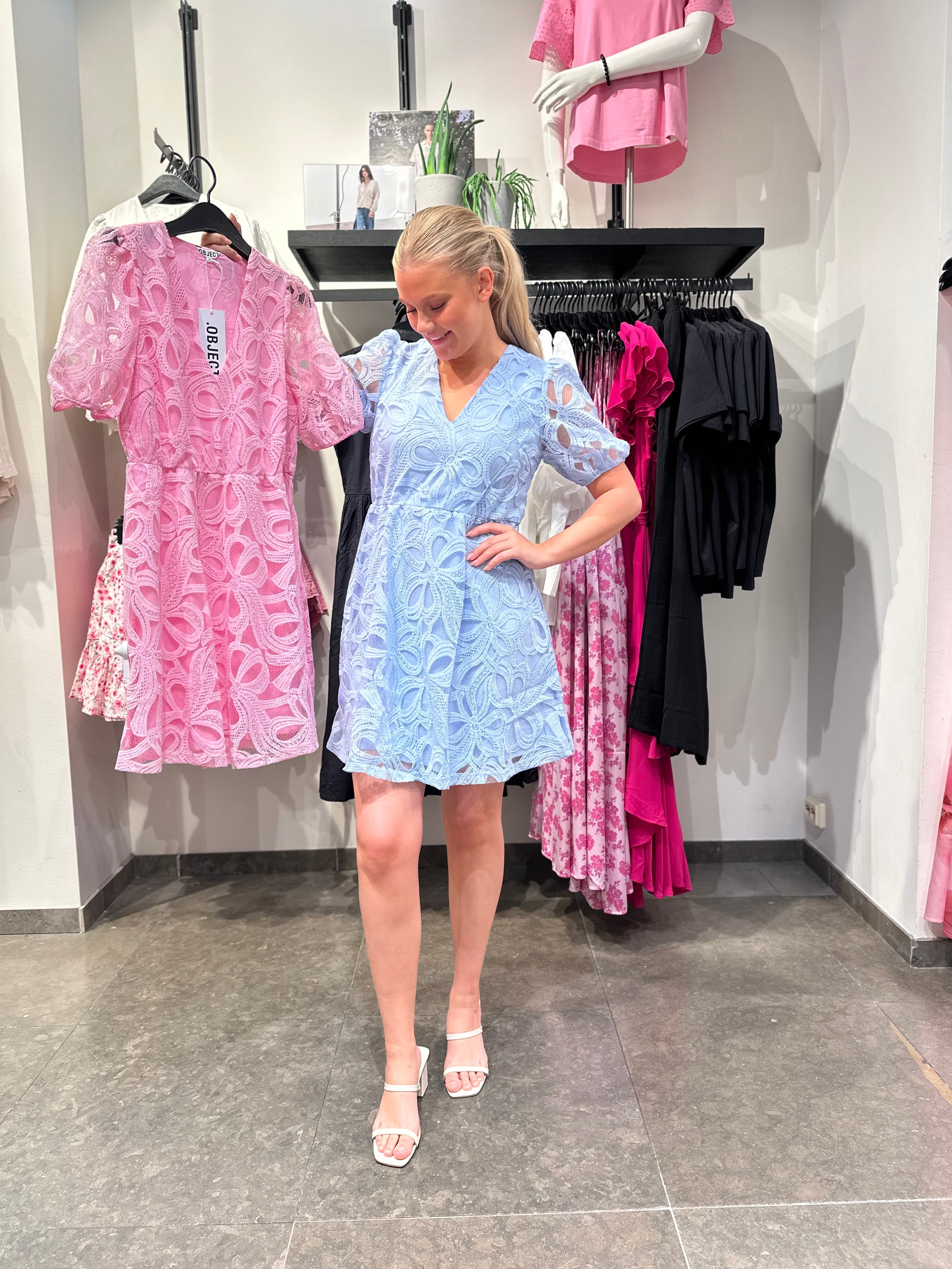 OBJROSE Short Dress - Kentucky Blue - VERO MODA & VILA Bergvik